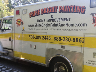 <strong>Shine Bright Painting & Home Improvement</strong> <a href="tel:5082852446" class="res-tel"><i class="fas fa-phone"/> 508.285.2446</a> or<i class="fas fa-phone"/> 888.230.8862 <a href="mailto:shinebright@comcast.net"><i class="fas fa-envelope"/> shinebright@comcast.net</a>